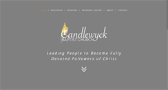 Desktop Screenshot of candlewyckchurch.com