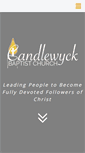 Mobile Screenshot of candlewyckchurch.com